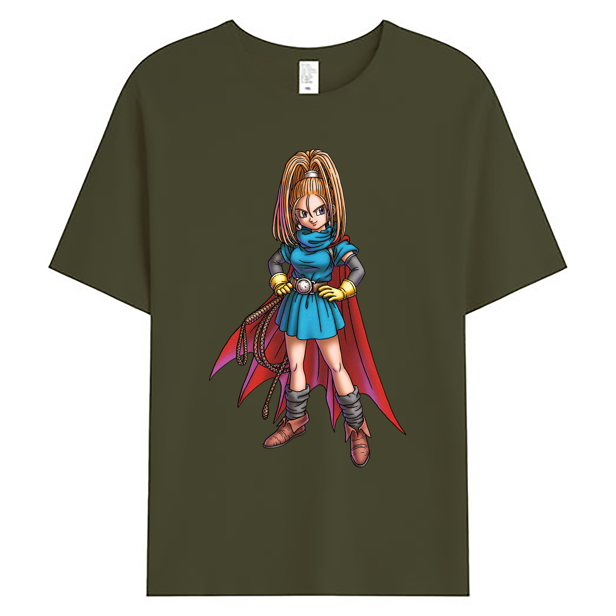 （画像用） ドラゴンクエスト Doragon Kuesuto Dragon Quest 綿100％ メンズ半袖Tシャツ｜肌触りやわらか＆通気性